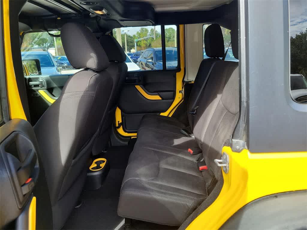 used 2015 Jeep Wrangler Unlimited car, priced at $16,033