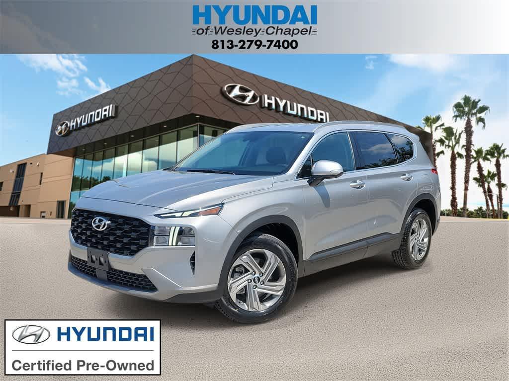 used 2023 Hyundai Santa Fe car, priced at $18,999