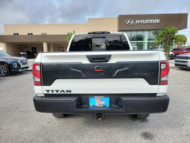 used 2021 Nissan Titan car, priced at $37,205