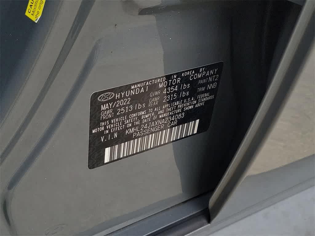 used 2022 Hyundai Sonata car, priced at $16,211