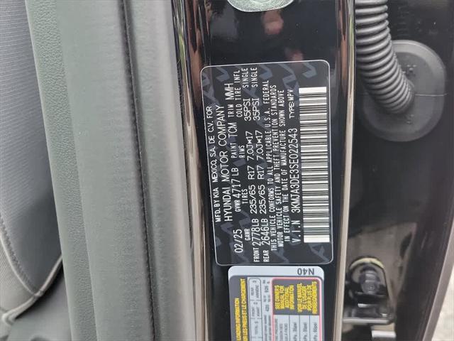 new 2025 Hyundai Tucson car, priced at $30,870