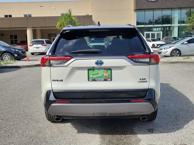 used 2021 Toyota RAV4 Hybrid car, priced at $28,711