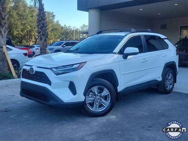 used 2022 Toyota RAV4 Hybrid car, priced at $28,588