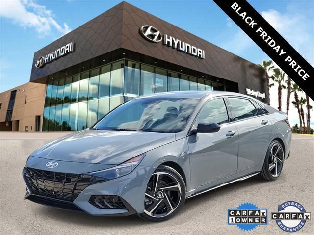 used 2022 Hyundai Elantra car, priced at $19,571