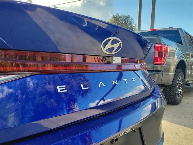 new 2025 Hyundai Elantra car, priced at $27,240