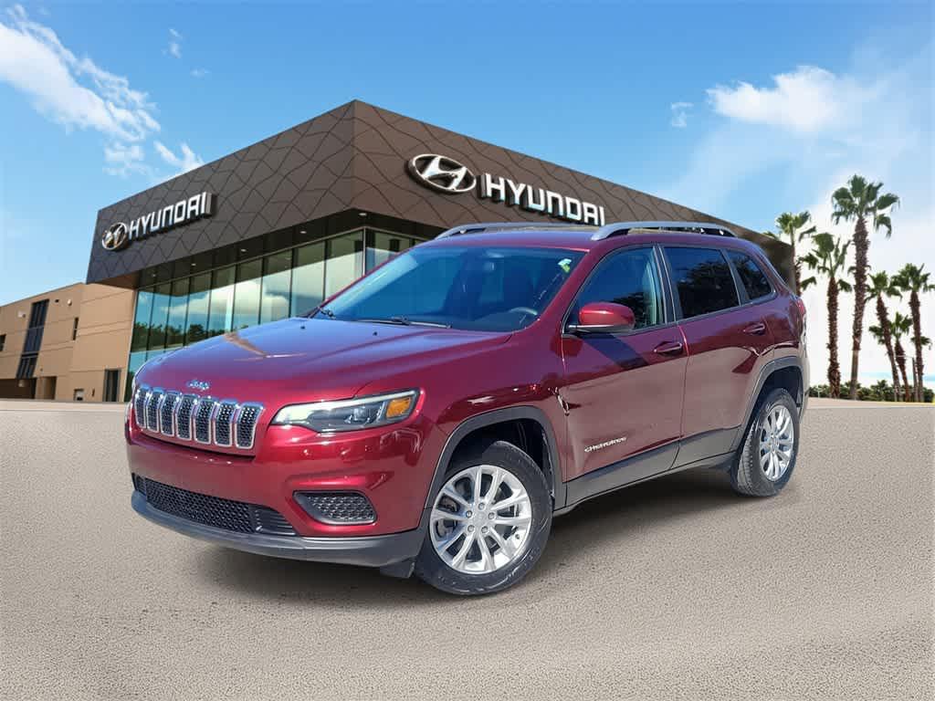 used 2020 Jeep Cherokee car, priced at $17,606
