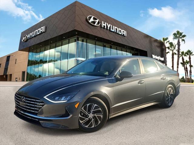 used 2022 Hyundai Sonata Hybrid car, priced at $20,987