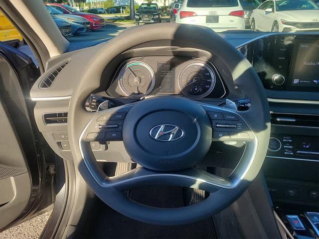 used 2022 Hyundai Sonata Hybrid car, priced at $20,987