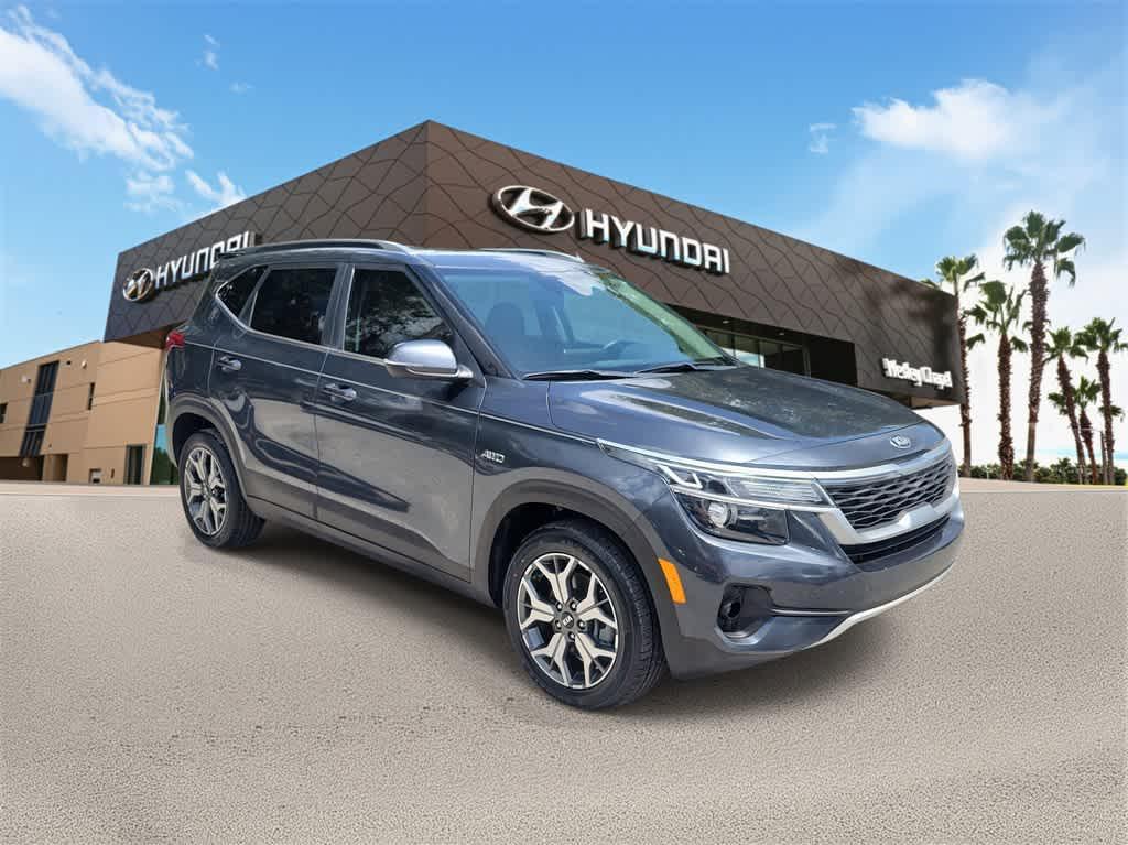 used 2021 Kia Seltos car, priced at $17,091