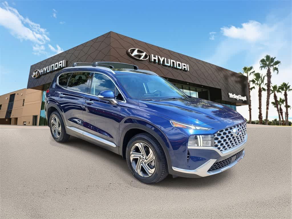 used 2021 Hyundai Santa Fe car, priced at $18,231