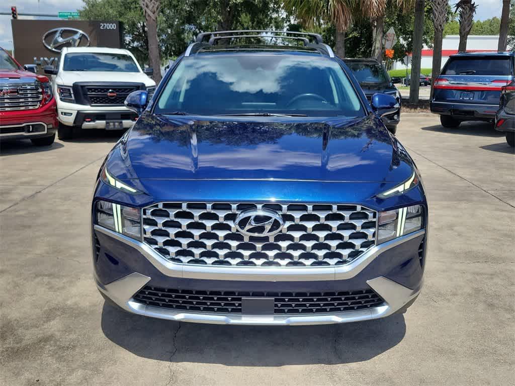 used 2021 Hyundai Santa Fe car, priced at $18,231