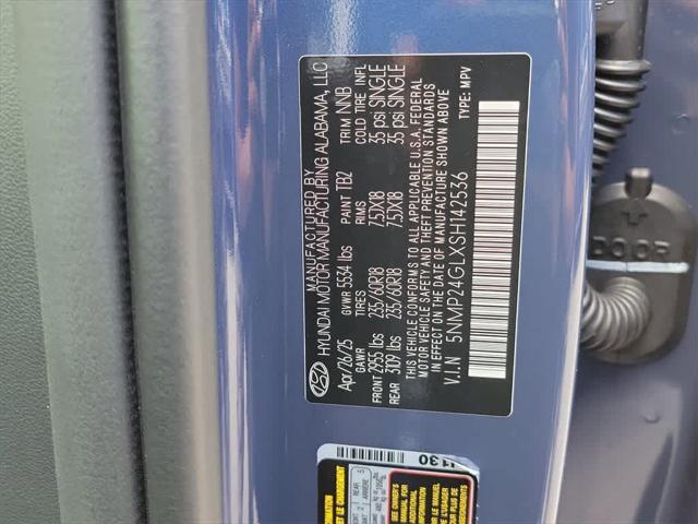 new 2025 Hyundai Santa Fe car, priced at $39,245
