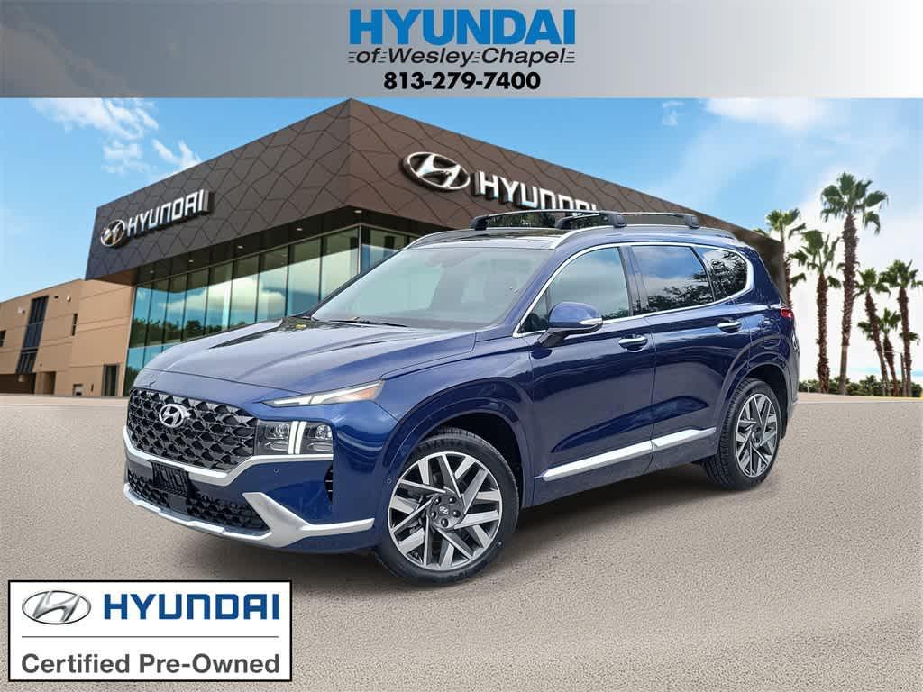 used 2022 Hyundai Santa Fe car, priced at $28,147