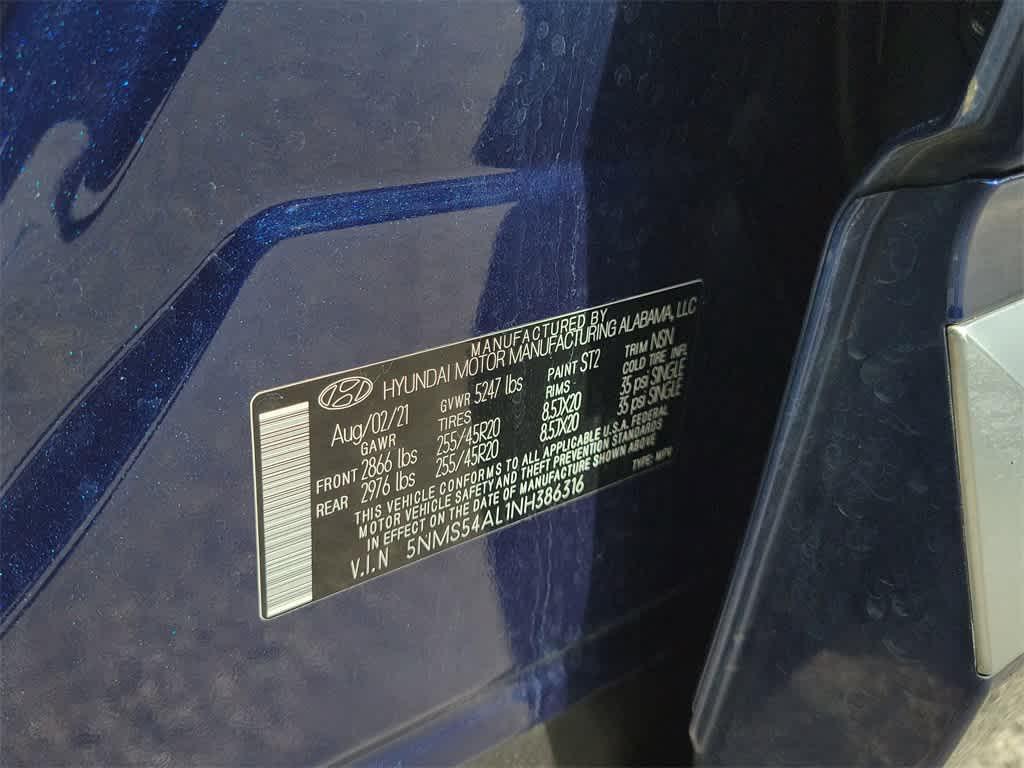 used 2022 Hyundai Santa Fe car, priced at $27,040