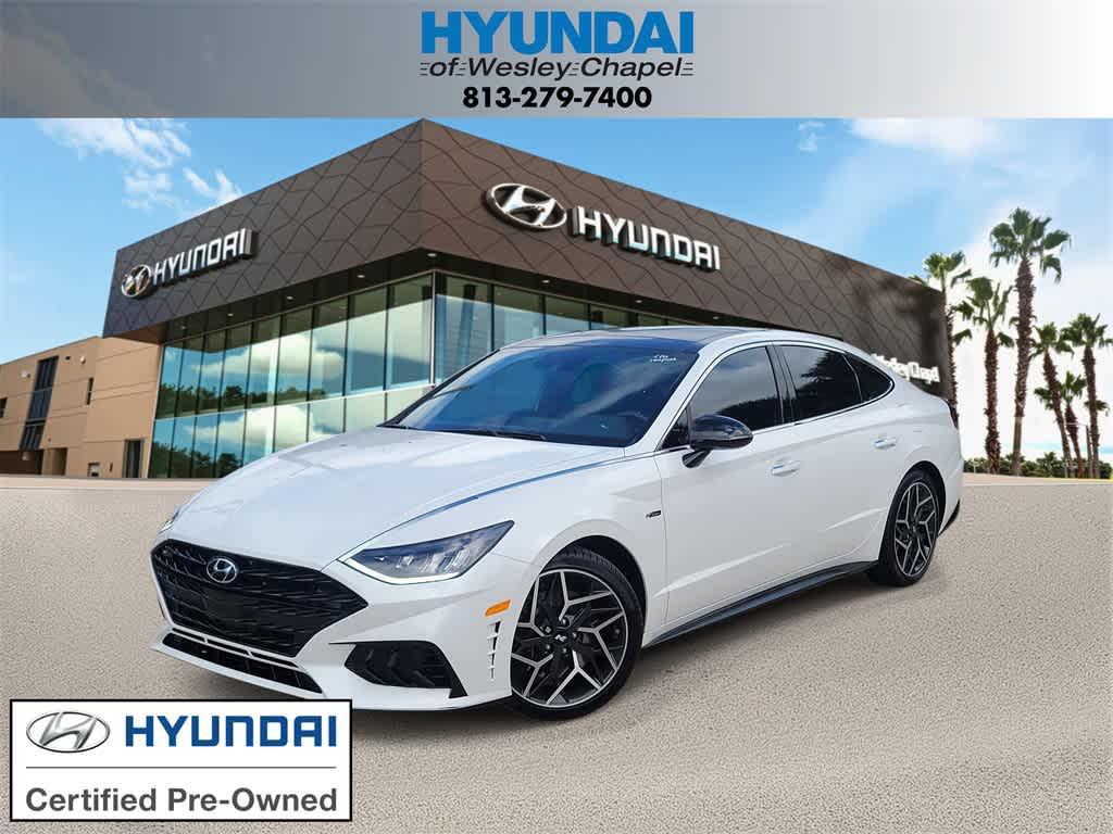 used 2022 Hyundai Sonata car, priced at $20,615