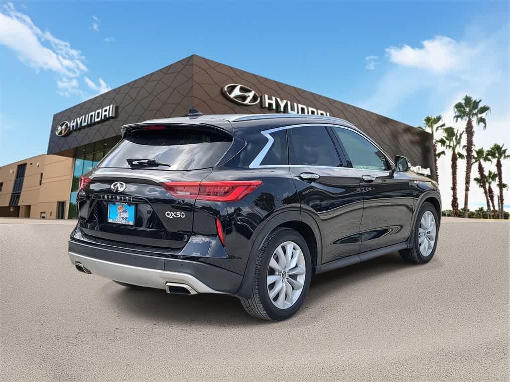 used 2019 INFINITI QX50 car, priced at $18,658
