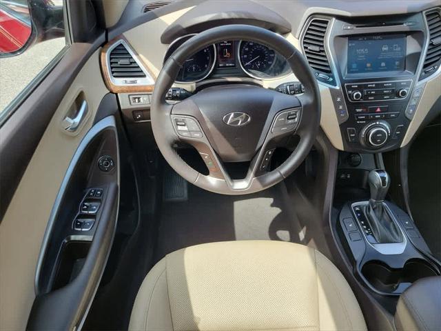 used 2017 Hyundai Santa Fe car, priced at $14,052