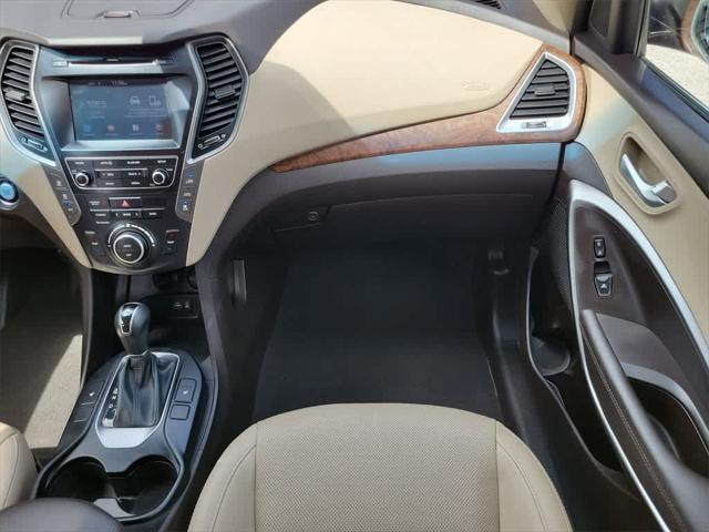used 2017 Hyundai Santa Fe car, priced at $14,052