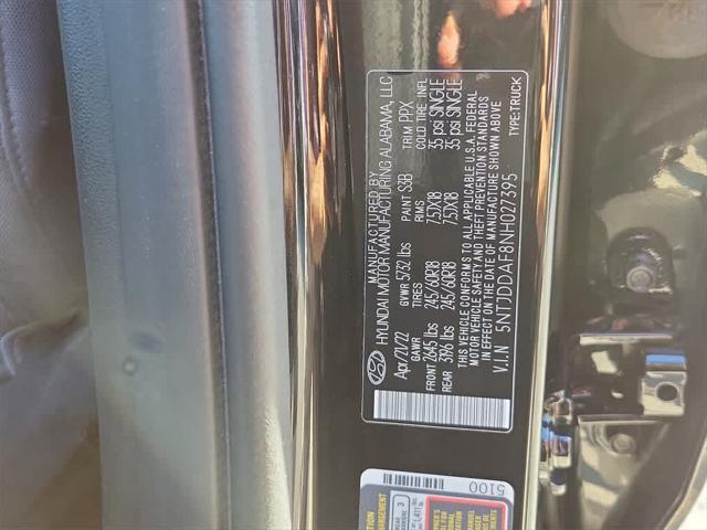 used 2022 Hyundai SANTA CRUZ car, priced at $21,255