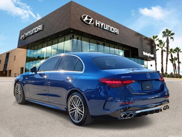 used 2024 Mercedes-Benz AMG C 43 car, priced at $55,686