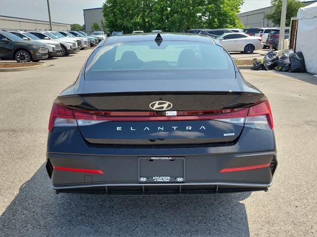 new 2025 Hyundai Elantra car, priced at $29,190