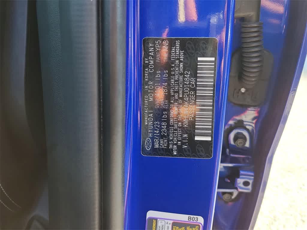 used 2023 Hyundai ELANTRA N car, priced at $25,864