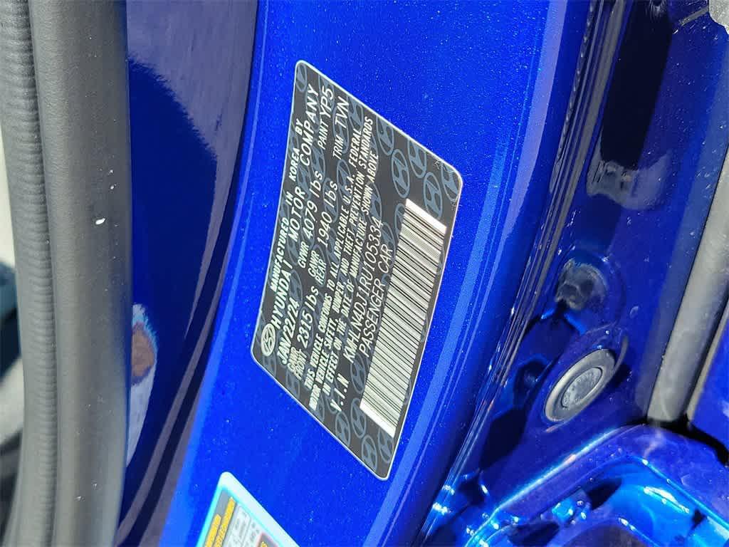 used 2024 Hyundai ELANTRA HEV car, priced at $23,997