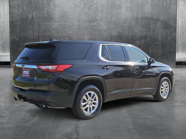 used 2020 Chevrolet Traverse car, priced at $17,499