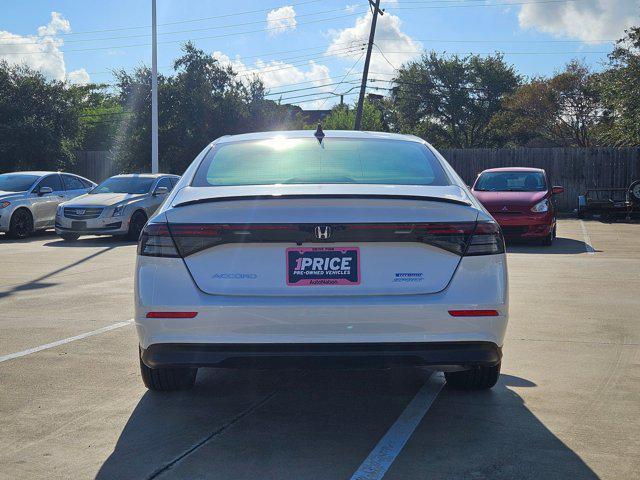 used 2025 Honda Accord Hybrid car, priced at $32,495