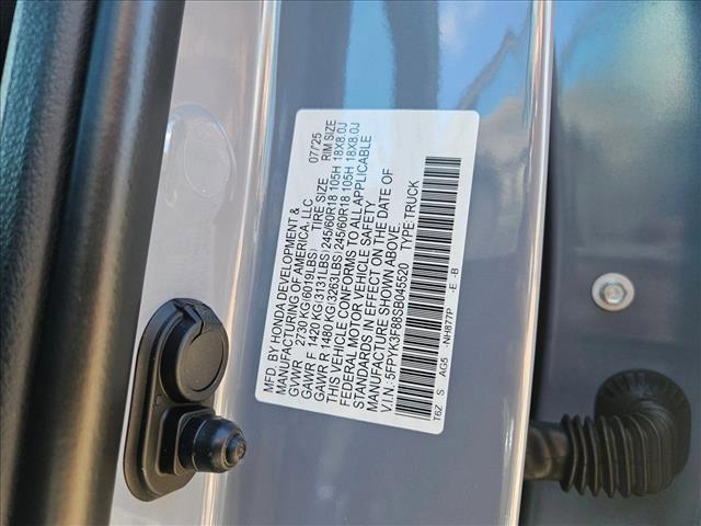 new 2025 Honda Ridgeline car, priced at $46,155