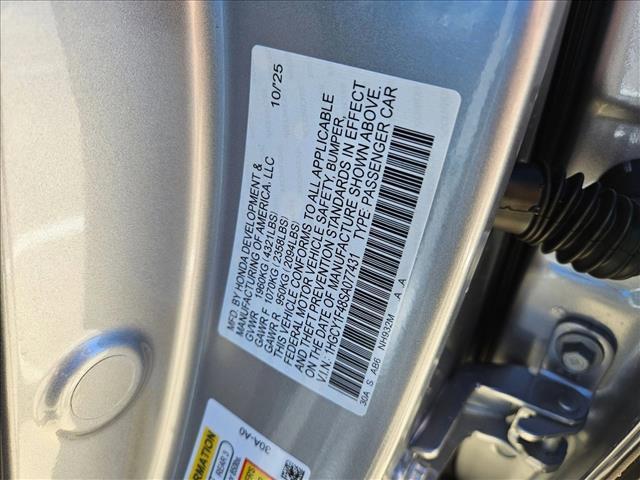 new 2025 Honda Accord car, priced at $31,755