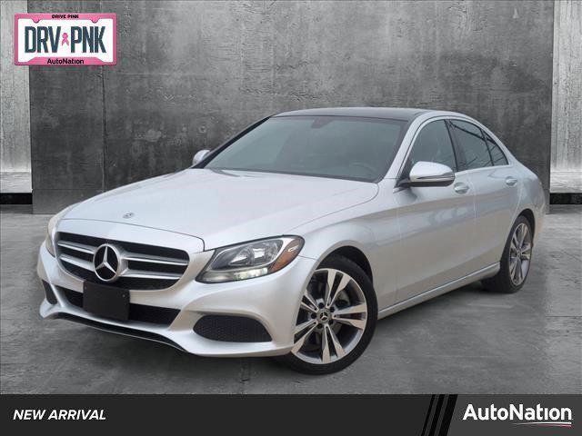 used 2018 Mercedes-Benz C-Class car, priced at $19,888