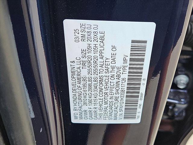 new 2025 Honda Pilot car, priced at $43,750