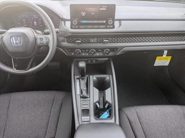 new 2025 Honda Accord car, priced at $30,805