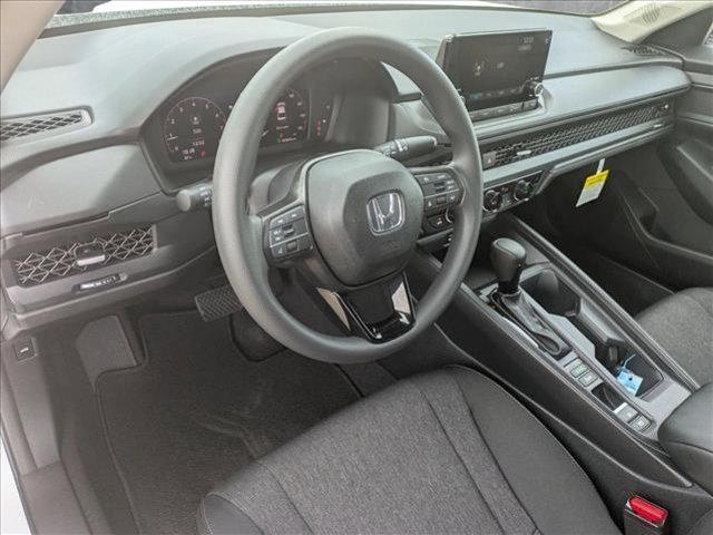 new 2025 Honda Accord car, priced at $30,805