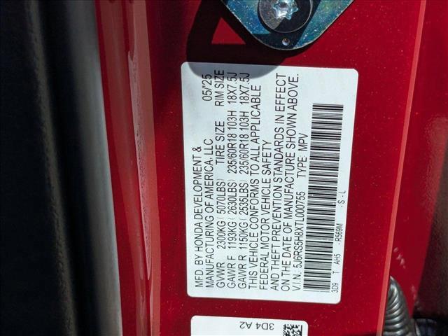 new 2026 Honda CR-V Hybrid car, priced at $40,575