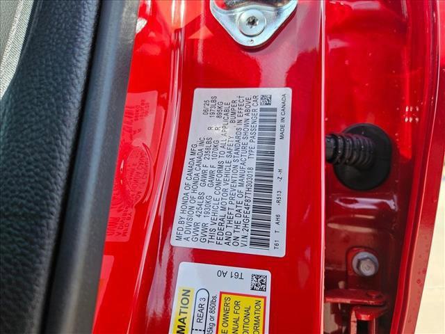new 2026 Honda Civic Hybrid car, priced at $30,445