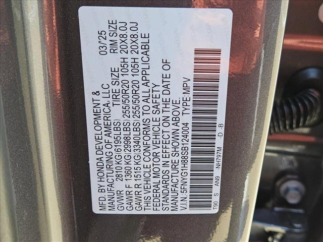 new 2025 Honda Pilot car, priced at $54,530