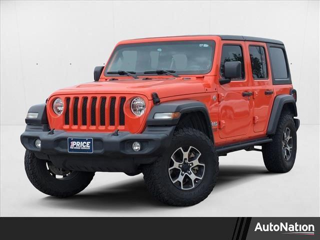 used 2020 Jeep Wrangler Unlimited car, priced at $27,555