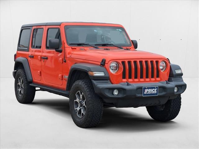 used 2020 Jeep Wrangler Unlimited car, priced at $27,555