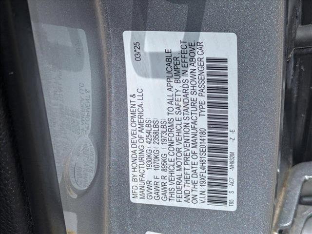 new 2025 Honda Civic Hybrid car, priced at $29,983