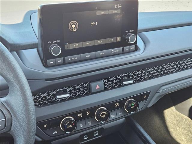 new 2025 Honda Accord car, priced at $31,755