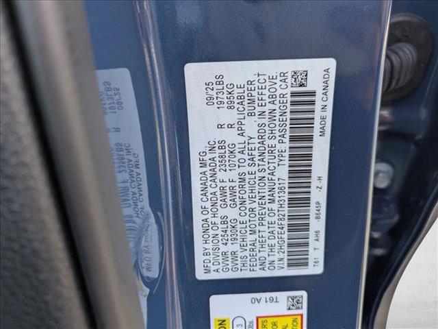 new 2026 Honda Civic Hybrid car, priced at $30,945