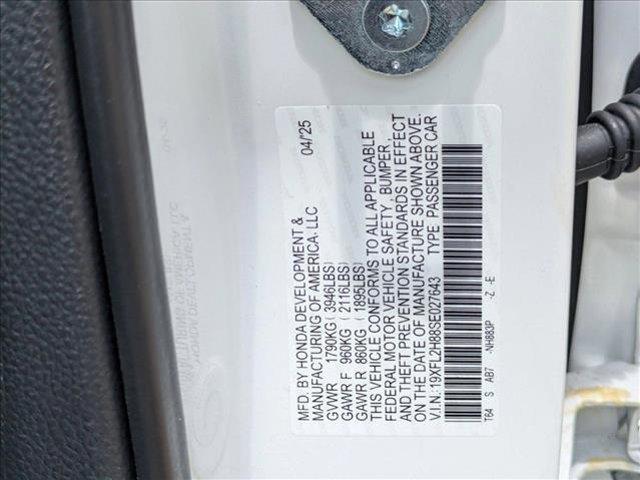 new 2025 Honda Civic car, priced at $28,495