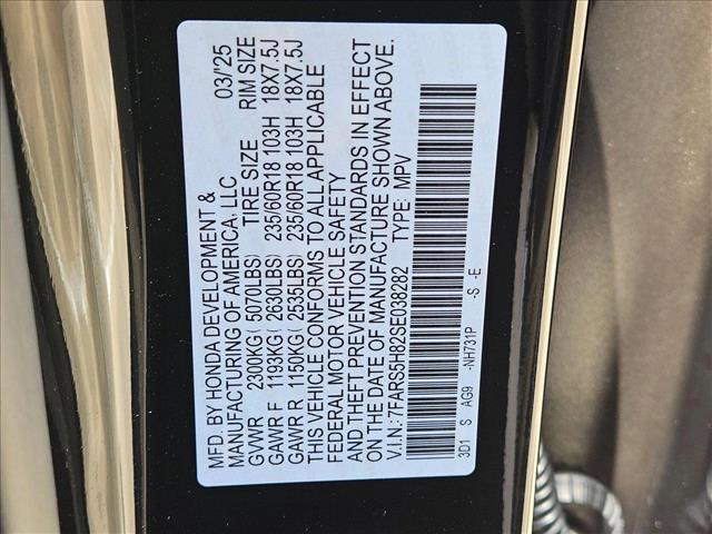 new 2025 Honda CR-V Hybrid car, priced at $39,045