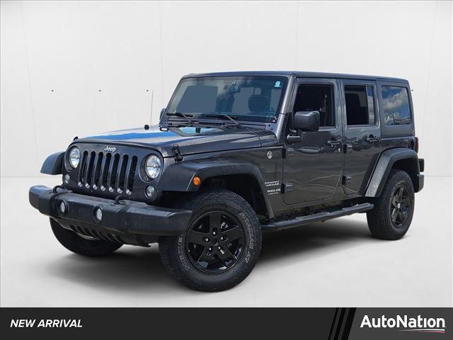 used 2017 Jeep Wrangler Unlimited car, priced at $20,999