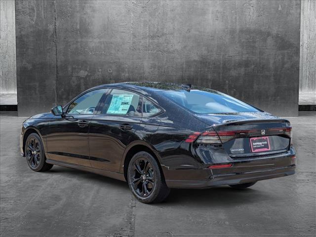 new 2025 Honda Accord car, priced at $30,805
