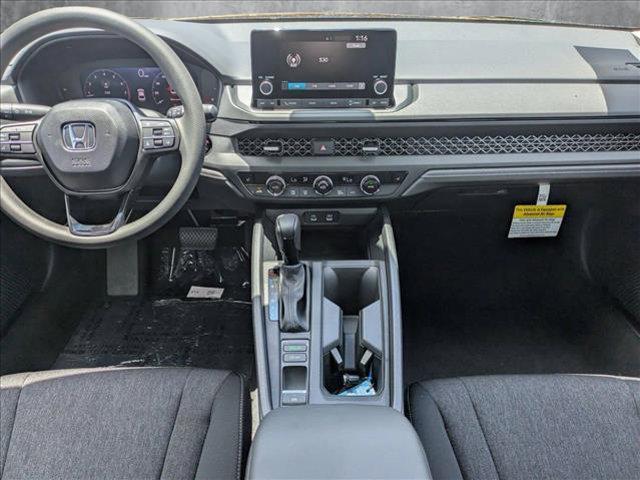 new 2025 Honda Accord car, priced at $30,805