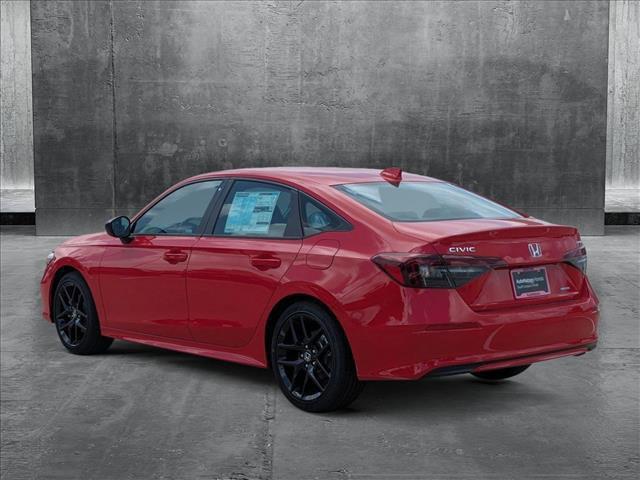 new 2025 Honda Civic Hybrid car, priced at $29,495