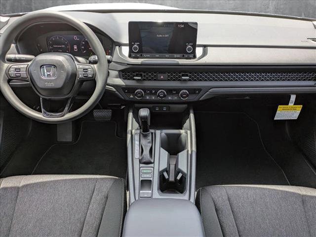 new 2025 Honda Accord car, priced at $30,805